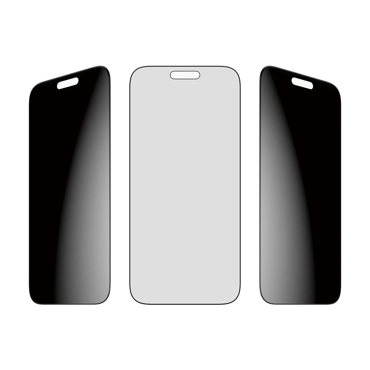 PanzerGlass® Privacy Displayschutz m. Schwarz Rahmen iPhone 17 Pro Max | Ultra-Wide Fit m. FASTFIT IN-A-BOX